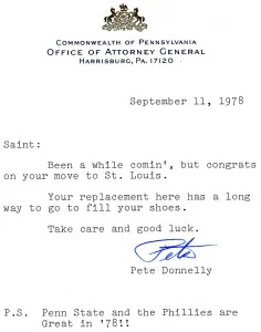 AttorneyGeneralOfficeCongratsToJohnSaintJohn1978