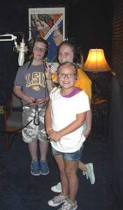 Frere Jean's Kids' Chorus ~ Madisyn, Dayton & Daylan Having a Ball at Airlift Productions NOLA