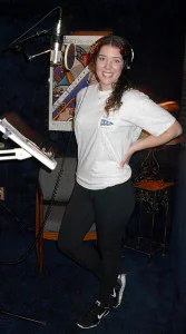 Katherine Lee records "Daddy Lessons" at Airlift Productions NOLA